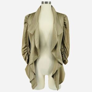 bebe Ponte Waterfall Jacket Blazer